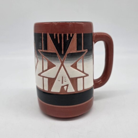 Handcrafted Sioux Pottery Mug Authenticity Certificate - Picture 2 of 8
